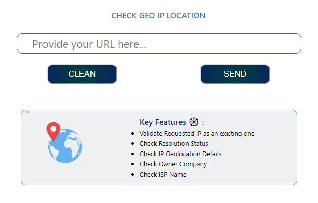 free IP Geolocation tool