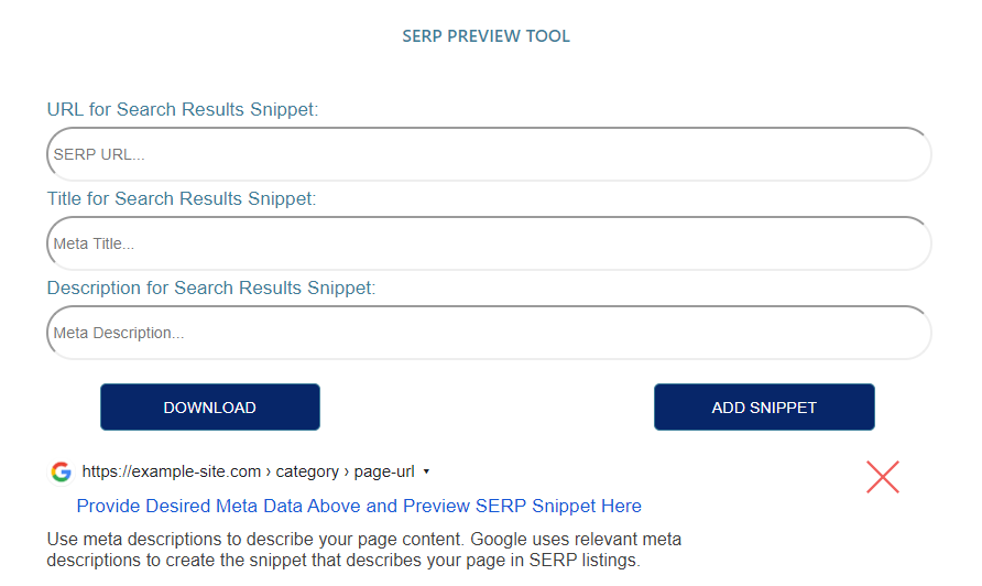 free Google serp preview tool 2023